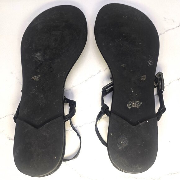 Nine West Strappy Embellished Sandals - Picture 6 of 7